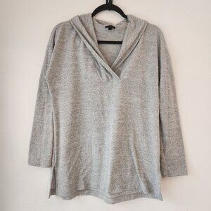 Talbots Lightweight Grey Sweater Wardrobe Basic Office Women's L